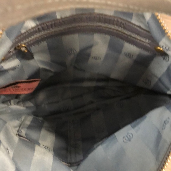 Juicy Couture Colonial Blue Leather XLARGE Hobo - Picture 10 of 13